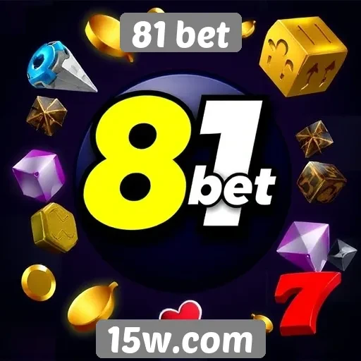 Variedade de jogos disponíveis na 81 bet